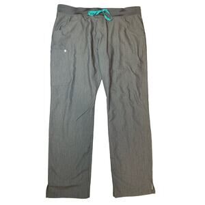 Figs Kade Cargo Scrub Pants in Graphite